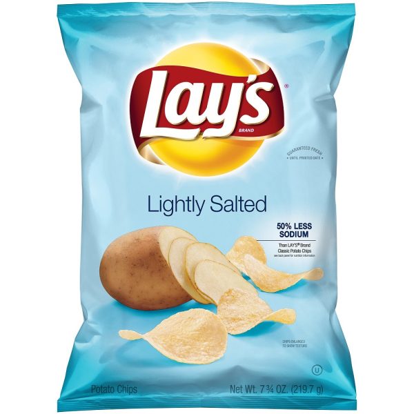 Sea salt lays potato chip testing